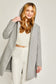 Contemporary Belted Hoodie Coat