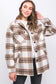 Sherpa Lined Plaid Jacket