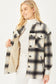 Sherpa Lined Plaid Jacket