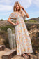 Sunny Boho Floral Maxi