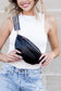 Crossbody Bum Bag with Removable Fringe