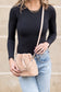 Plush Convertible Top Handle Crossbody