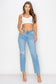 High Rise Straight Leg Jeans